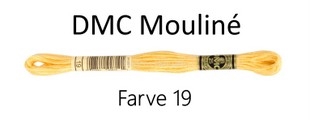 DMC Mouline Amagergarn farve 19